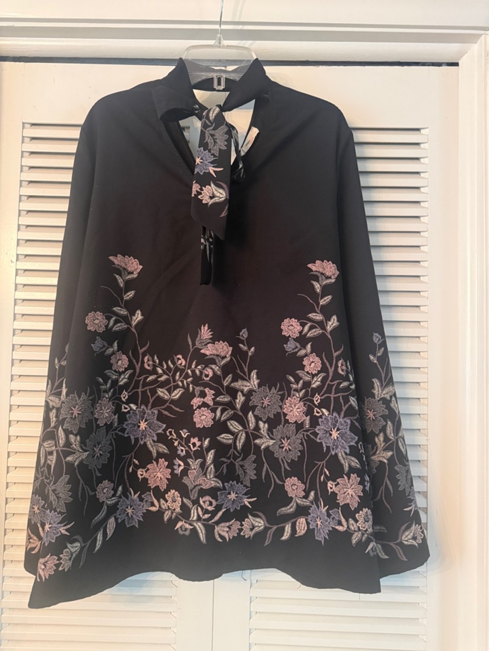 Hummingbird Black Tank Top with Logo Tag